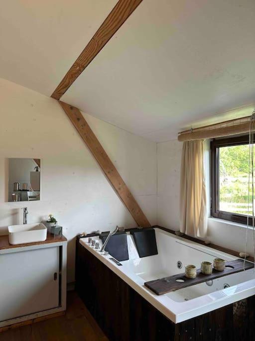 Cosy Cabane Boise Solaire, Balneo Bath Et Toilette Seche A La Ferme Mimizan-Plage Εξωτερικό φωτογραφία