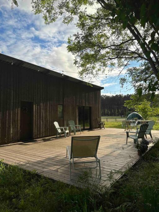 Cosy Cabane Boise Solaire, Balneo Bath Et Toilette Seche A La Ferme Mimizan-Plage Εξωτερικό φωτογραφία